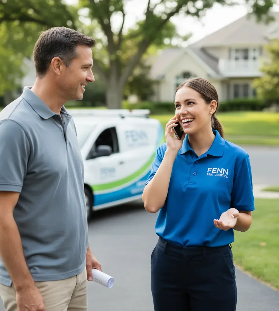 Fenn Pest Control customer support in Johnson Creek